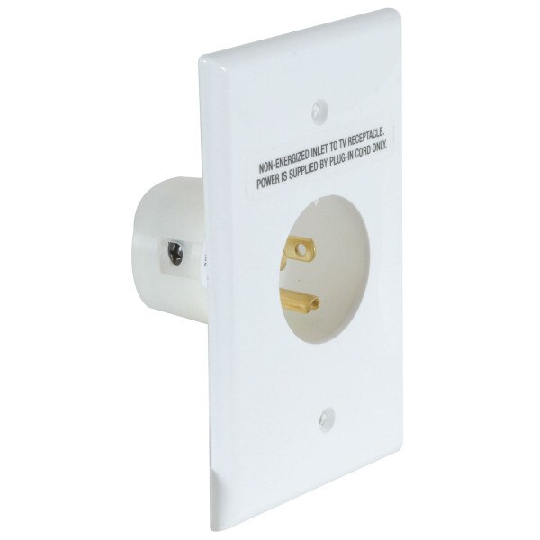 Main product image for Vanco Rapid Link Power Recessed Power Outlet Kit White 261-175